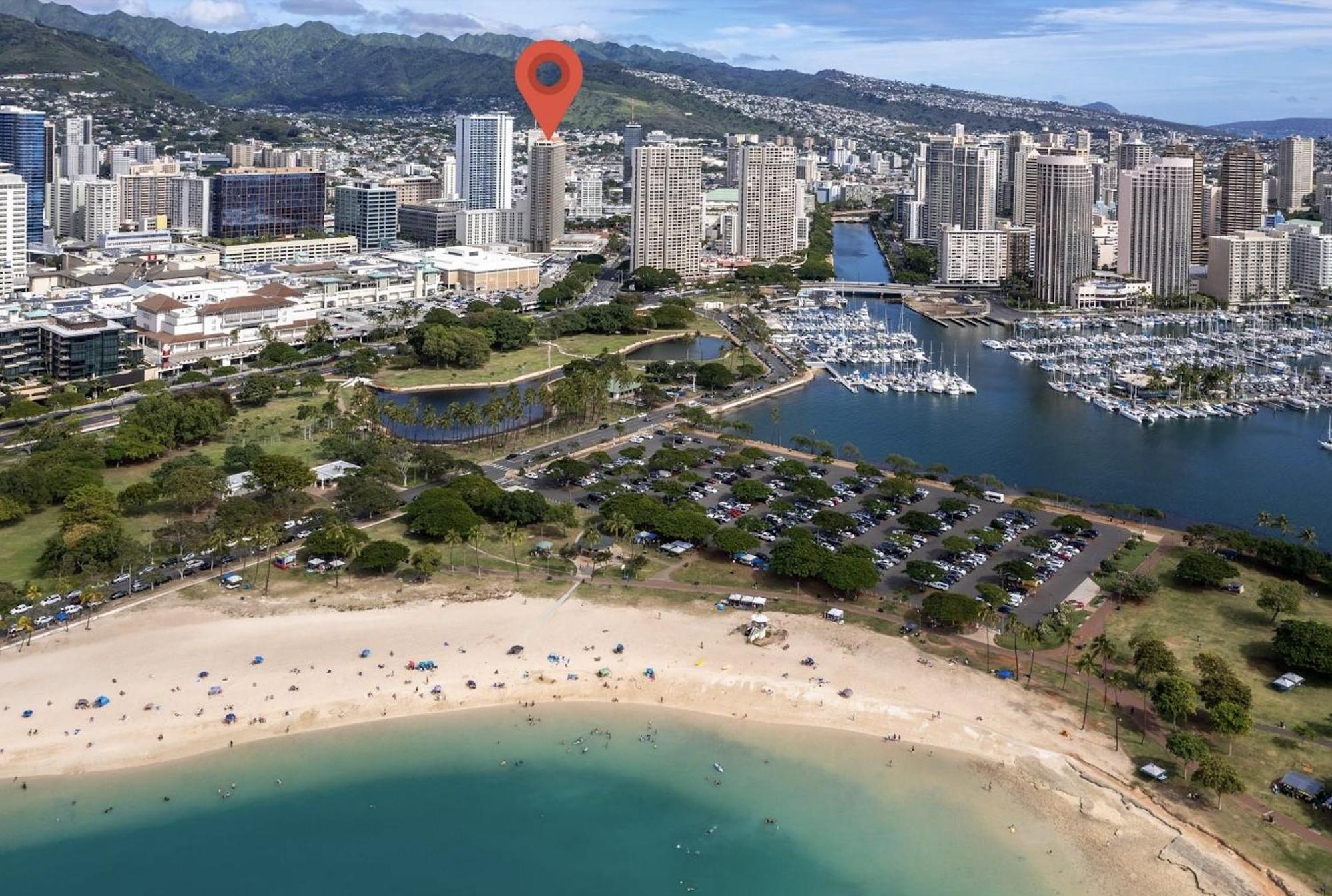 Ala Moana Condo By Zelloo ホノルル エクステリア 写真